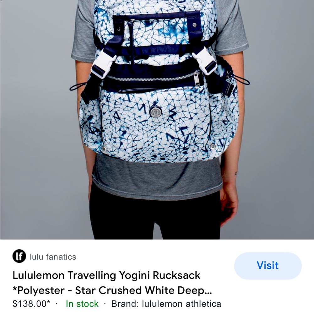 Lululemon Yogini rucksack! 🦄